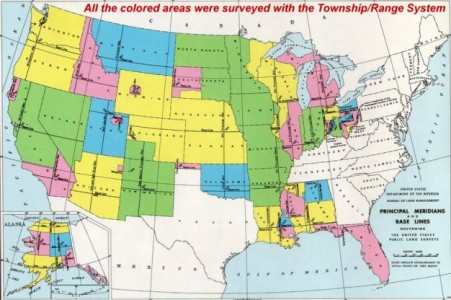 where is the township and range system found